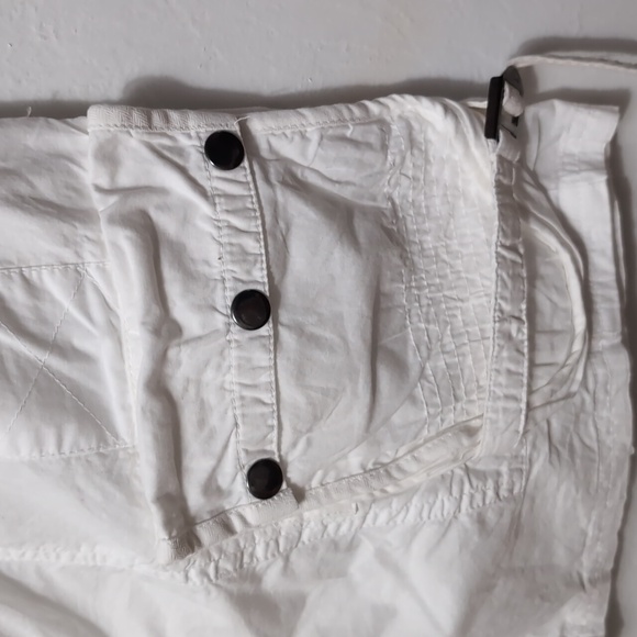 FREE PEOPLE Moon Bay White Parachute Cargo Shorts, Size Small - Picture 8 of 14